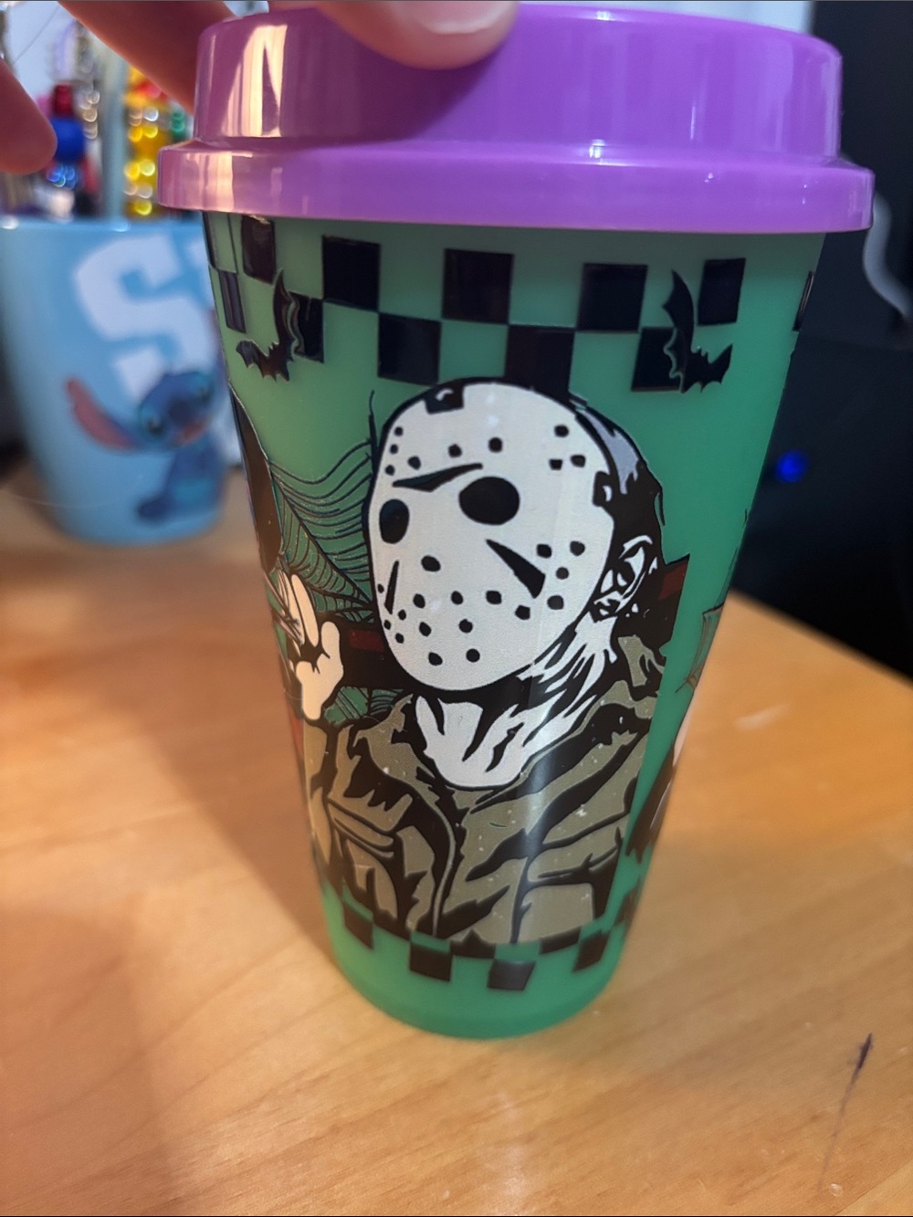 Hot/Cold Cups with decals placed by me